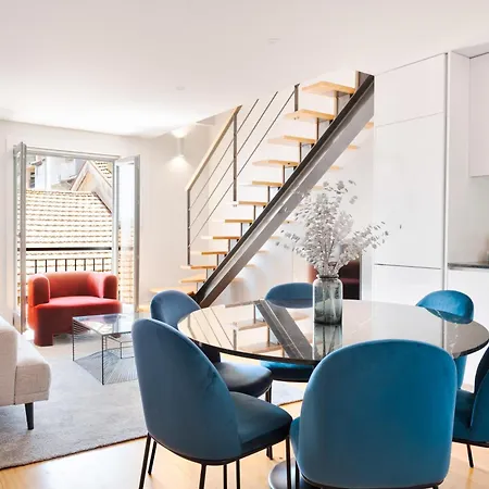Flores Gem 3Br Duplex Central Porto Апартаменты Порту